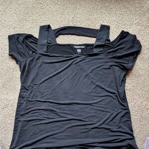 Elegant Black Women's Top